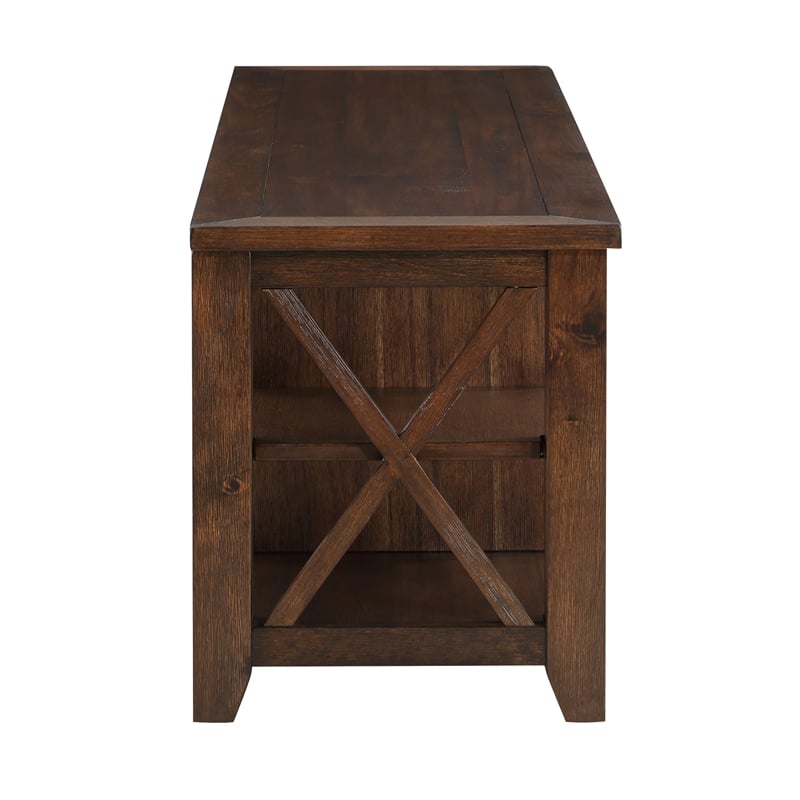 Steve Silver Lenka Engineered Wood TV Stand For TVs Upto 75