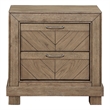 Steve Silver Montana Engineered Wood Bedroom Nightstand in Brown