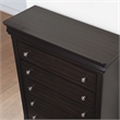 Steve Silver Merlot Dominique 5-Drawer Chest