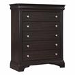 Steve Silver Merlot Dominique 5-Drawer Chest