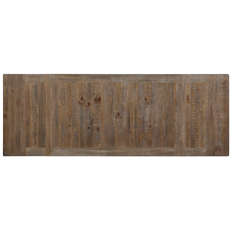 Steve Silver Riverdale Dining Table in Brown