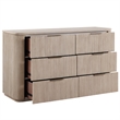 Steve Silver Henry Dresser in Tan/Sand