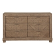Steve Silver Montana 6-Drawer Dresser in Brown/Sand