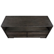 Steve Silver Evan 3-Piece Table Set with TV Stand in Brown