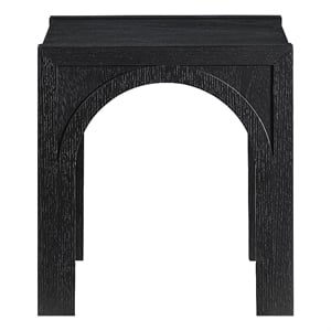Steve Silver Fitzgerald End Table in Black