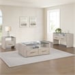 Steve Silver Garland Blonde End Table in Tan