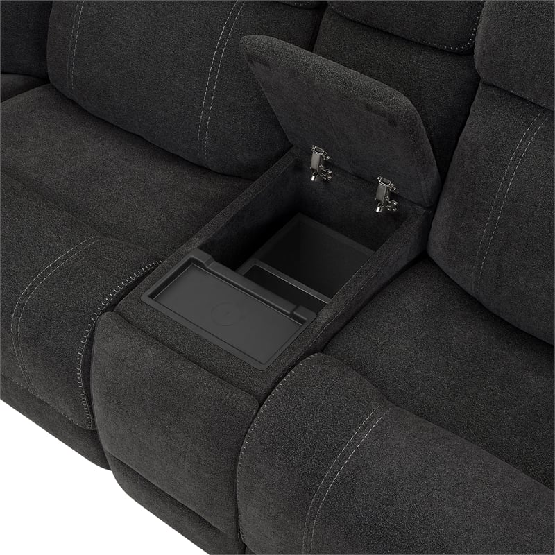 Steve Silver Seattle 3pc Sectional Sofa in Gray