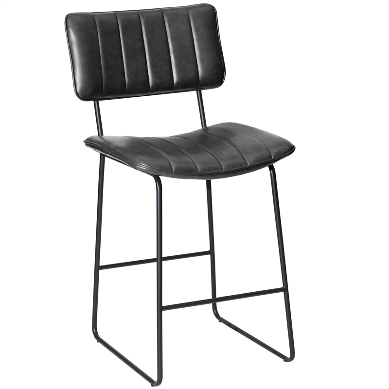Steve Silver Tribeca Black Counter Stool