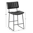 Steve Silver Tribeca Black Counter Stool