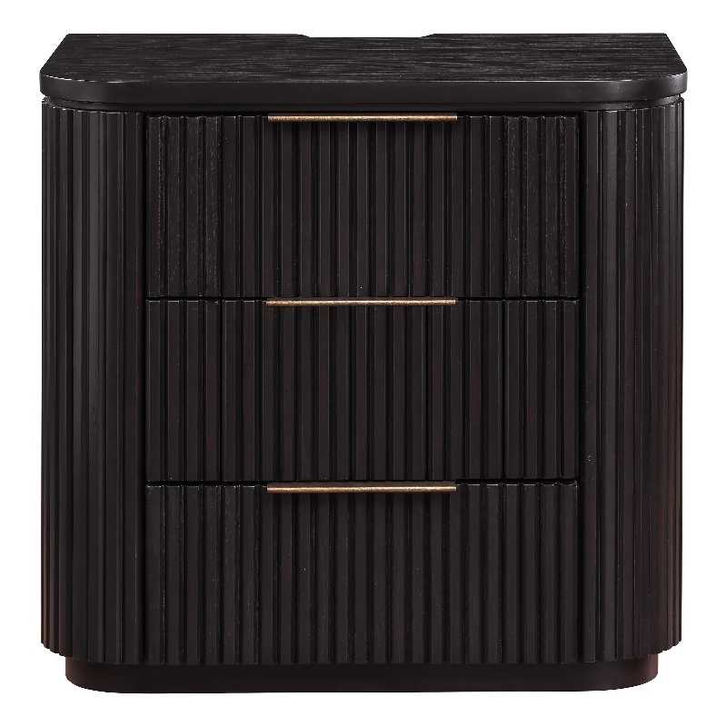 Steve Silver Henry Nightstand w/ USB-C in Espresso