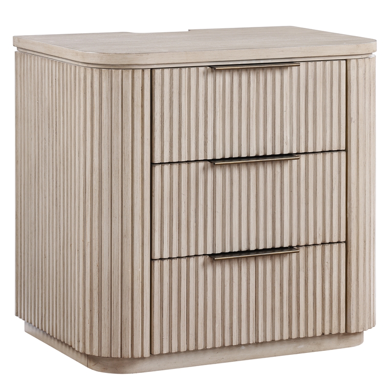 Steve Silver Henry Nightstand w/ USB-C in Sand