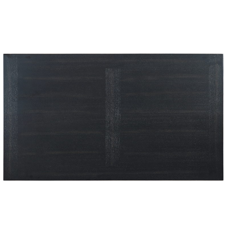Steve Silver Harris 3 Piece Coffee End Table Set in Black