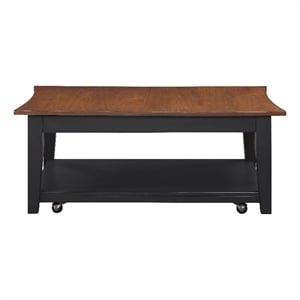 Steve Silver Joplin Lift Top Coffee Table in Brown
