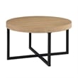 Steve Silver Magnolia Nesting Table in Black