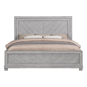 Steve Silver Montana King Bed in Gray