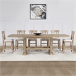 Steve Silver Napa 7-Piece Counter Dining Set in Sand