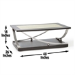 Steve Silver Ramsey 3pc Coffee & End Table Set in Brown