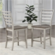 Steve Silver Abacus 5pc Counter Dining Set in Gray