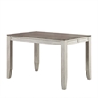 Steve Silver Abacus 5pc Counter Dining Set in Gray