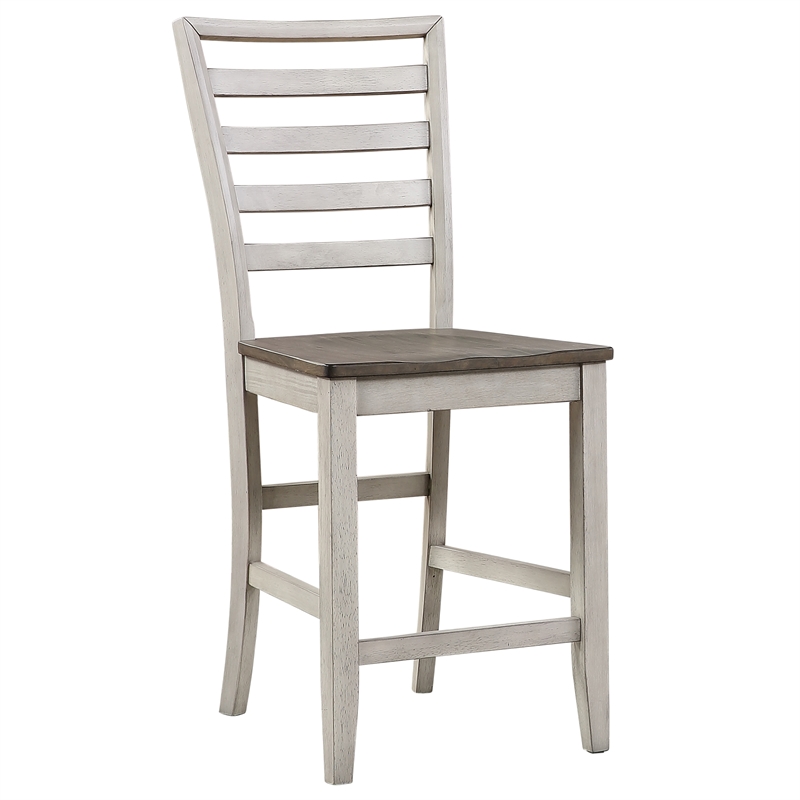 Steve Silver Abacus 5pc Counter Dining Set in Gray