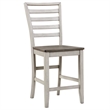 Steve Silver Abacus 5pc Counter Dining Set in Gray