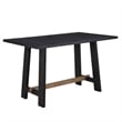 Steve Silver Aubrey 5PC Counter Dining Set in Black