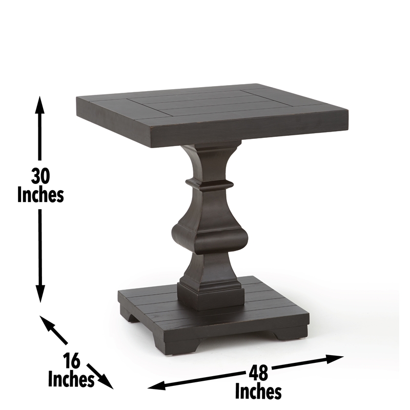 Steve Silver Dory 3pc Coffee Table Set in Brown