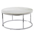 Steve Silver Echo 3pc Coffee & End Table Set in White