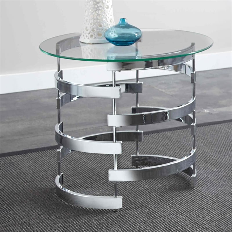 Steve Silver Tayside 3PC Coffee Table Set in Gray