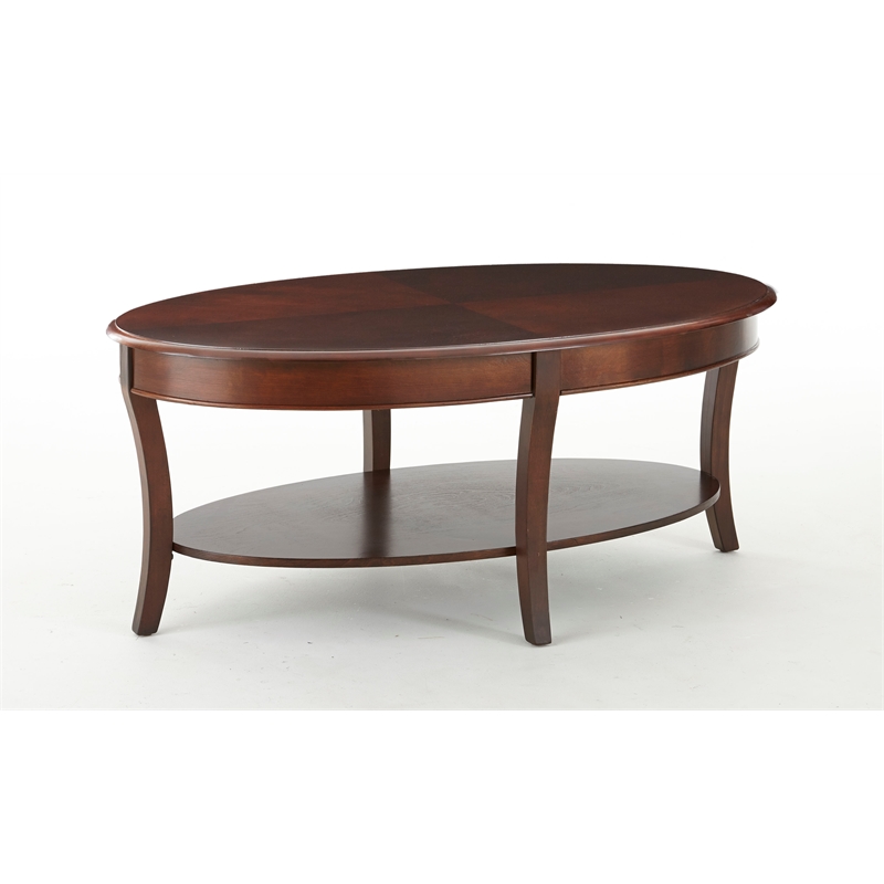 Steve Silver Troy 3pc Coffee Table Set in Brown