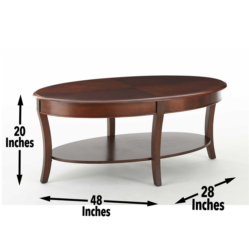 Steve Silver Troy 3pc Coffee Table Set in Brown