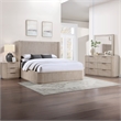 Steve Silver Henry 4pc King Bedroom Set in Sand