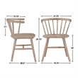 Steve Silver Willow 5-Piece 42