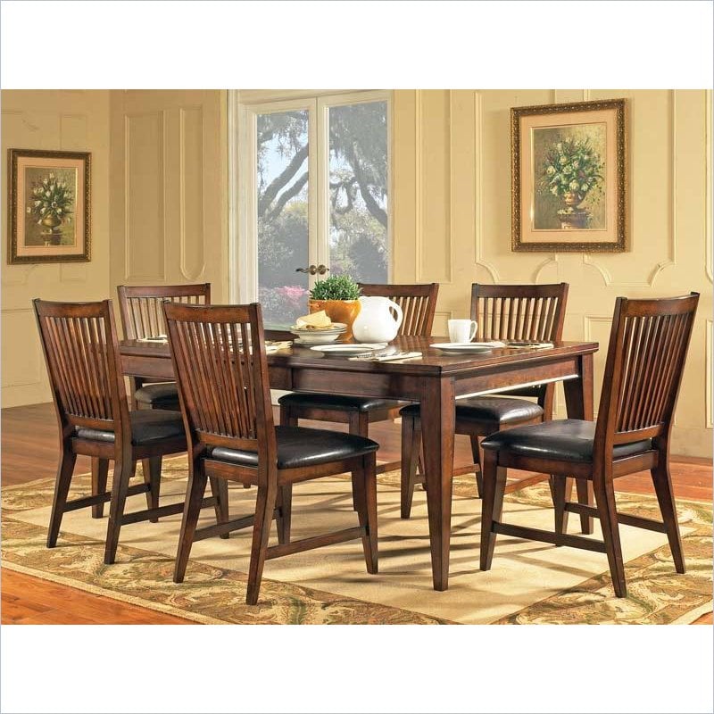 Steve Silver Hillsboro w 18 Butterfly Leaf Dining Table