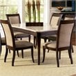 Marseille Marble Top Dining Table in Cherry