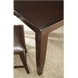 Crosspointe Wooden Counter Height Dining Table in Dark Espresso Cherry
