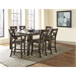 Crosspointe Wood Counter Stool in Dark Espresso Cherry Finish