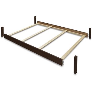 Sorelle 215 Full Size Rail in Dark Espresso