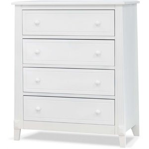 Sorelle Berkley 4 Drawer Chest in White