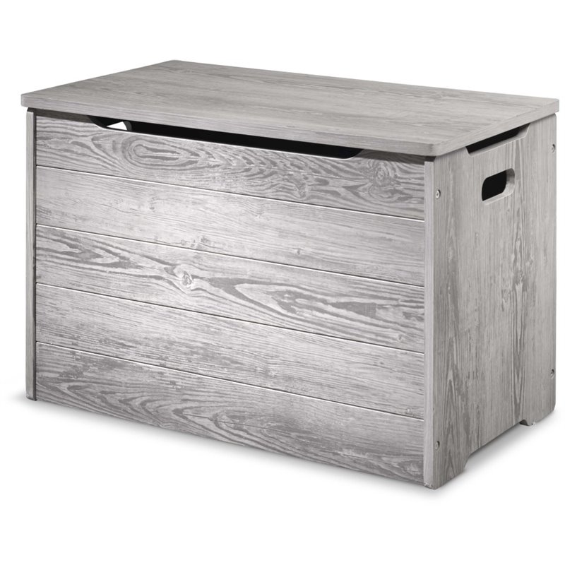 Sorelle Farmhouse Toy Box in Panel Gray