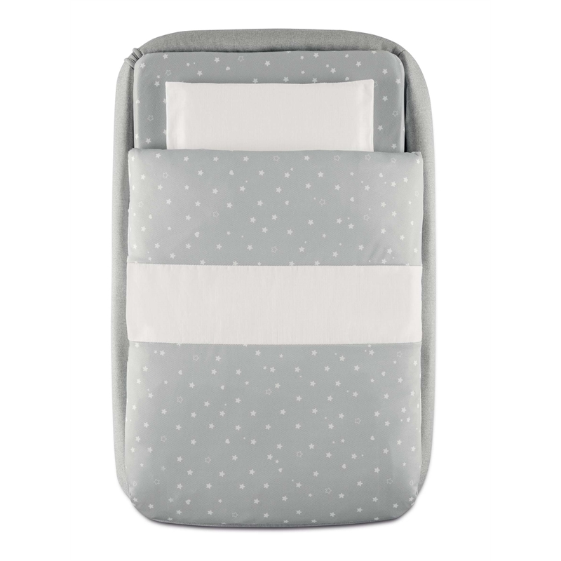 Sorelle Culla Adjustment Height Modern Stainless Steel Sempreconte in Gray