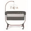 Sorelle Cullami Adjustment Height Modern Stainless Steel Bassinet in Multi-Color