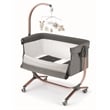 Sorelle Cullami Adjustment Height Modern Stainless Steel Bassinet in Multi-Color