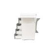 Sorelle Furniture Cassettiera Asia 4-Drawer Modern Wood Baby Bath in Multi-Color