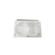 Sorelle Furniture Cassettiera Asia 4-Drawer Modern Wood Baby Bath in Multi-Color