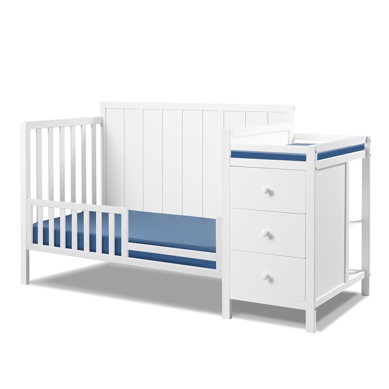Sorelle Furniture Essex Crib & Changer in White