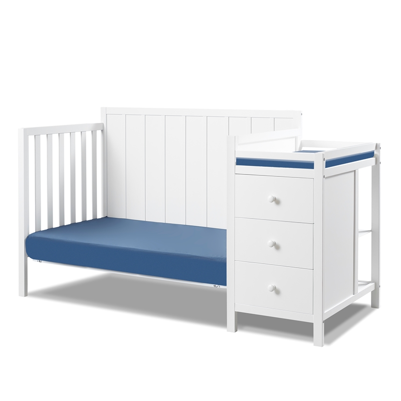 Sorelle Furniture Essex Crib & Changer in White