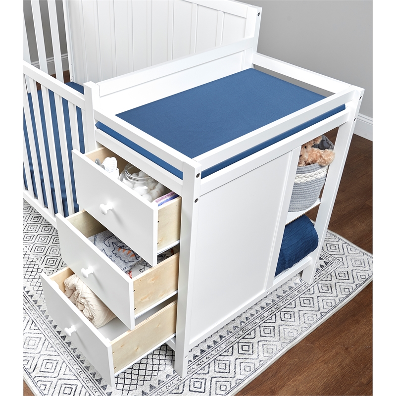 Sorelle Furniture Essex Crib & Changer in White