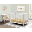 Sorelle Happy Lux 3-in-1 Convertible Crib in Natural & White