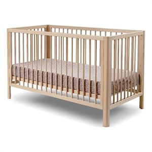 Sorelle Happy Lux 3-in-1 Convertible Crib in Natural
